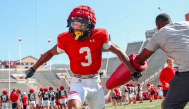 Utah Football receiver Dorian Singer...