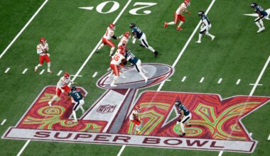 Super Bowl participants the Chiefs and the Eagles dominate the NFL national TV schedule in 2025.
