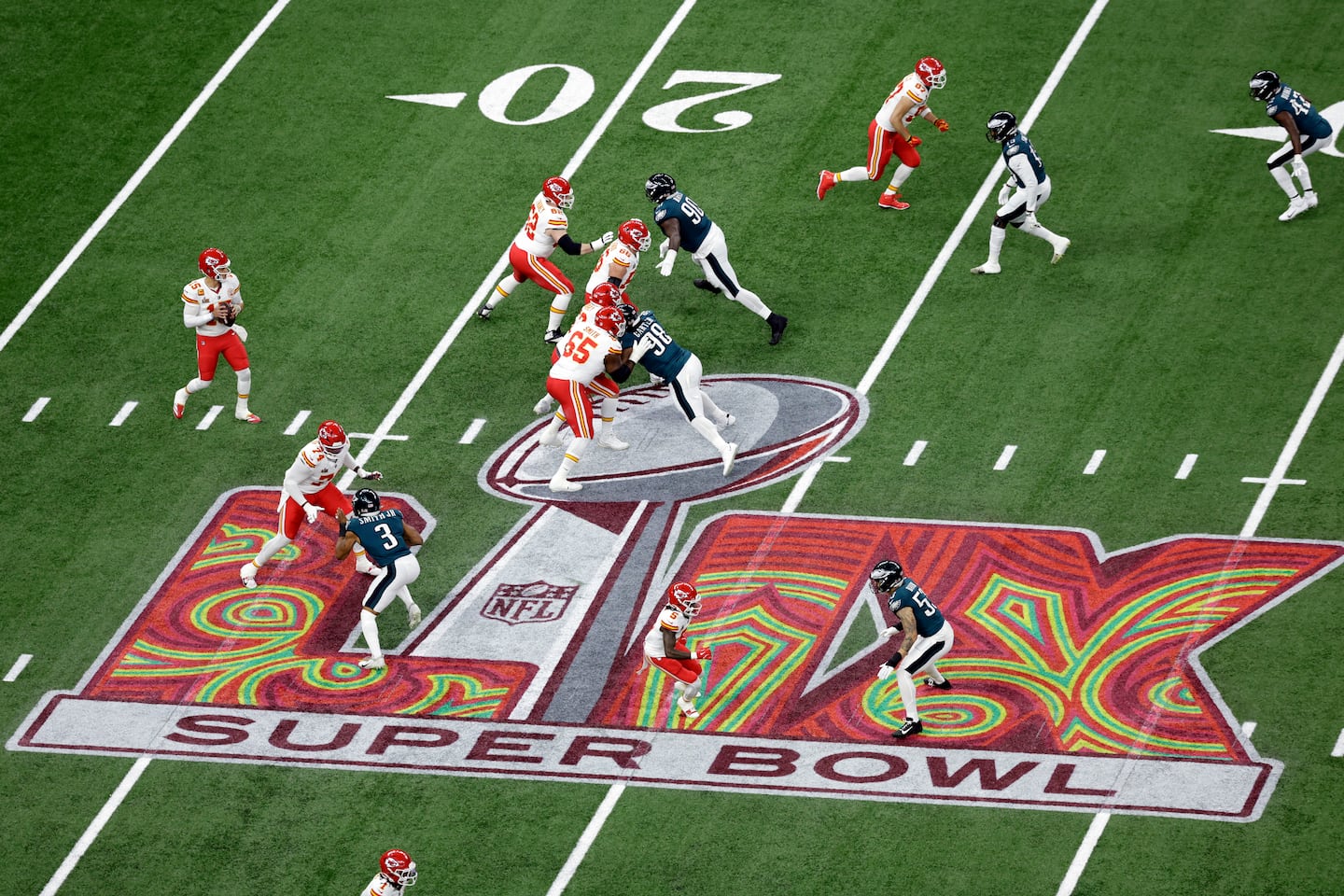 Super Bowl participants the Chiefs and the Eagles dominate the NFL national TV schedule in 2025.