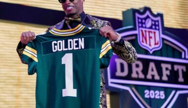 Jordan Love has high praise for 'stud' Matthew Golden: 'He's a great dude'