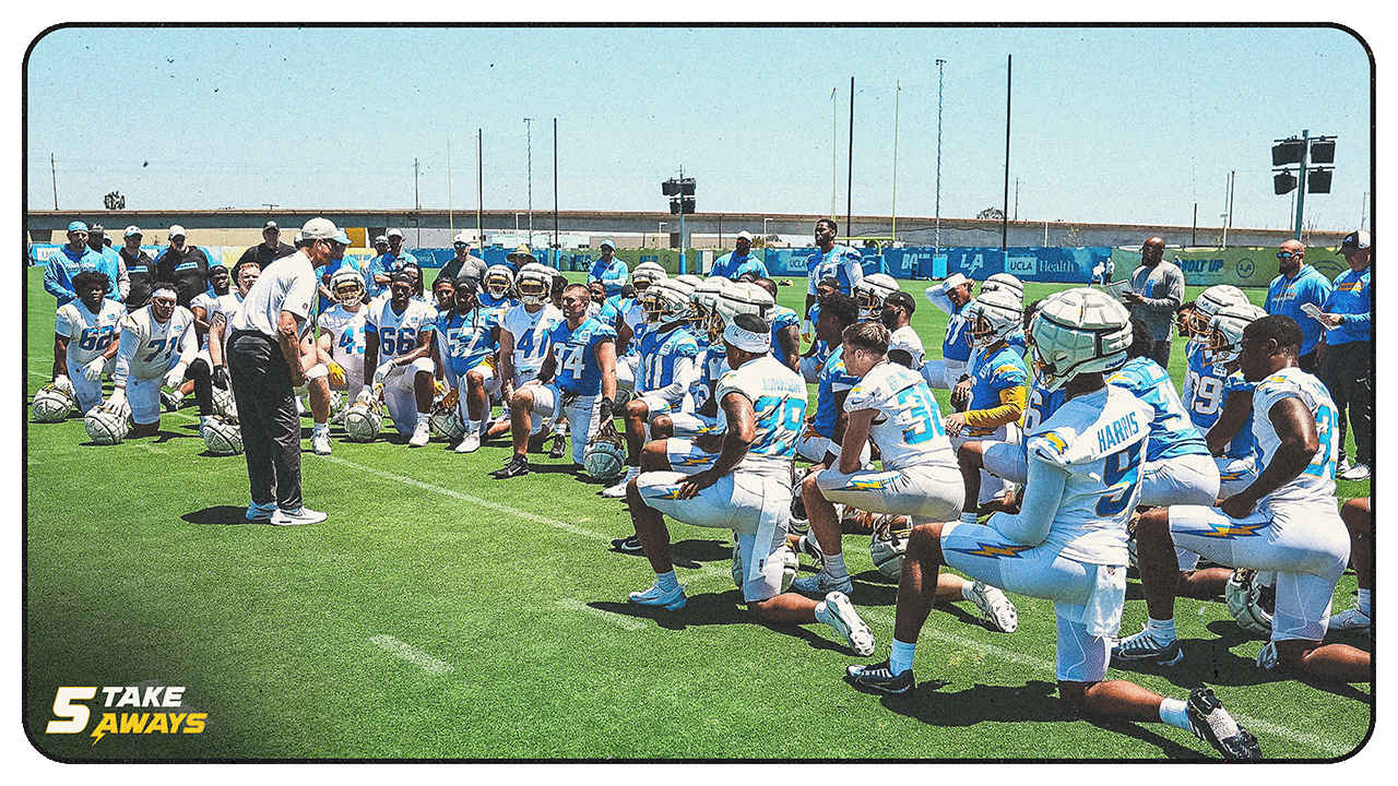 How Jim Harbaugh Changed Chargers Rookie Minicamp This Year