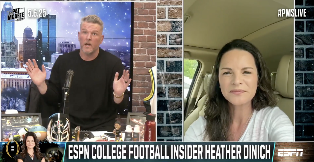 Pat McAfee knocks 'cowards' in College Football Playoff committee