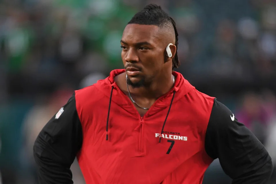 Atlanta Falcons running back Bijan Robinson (7).Eric Hartline-Imagn Images