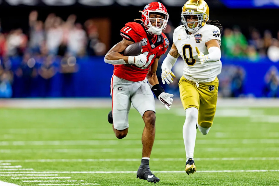 Georgia Bulldogs wide receiver Arian SmithStephen Lew-Imagn Images