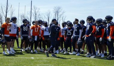 10 takeaways from Friday’s Bears rookie minicamp