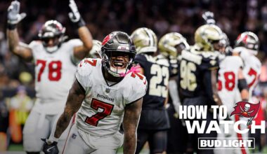 How to Watch, Listen, Stream Buccaneers at Saints