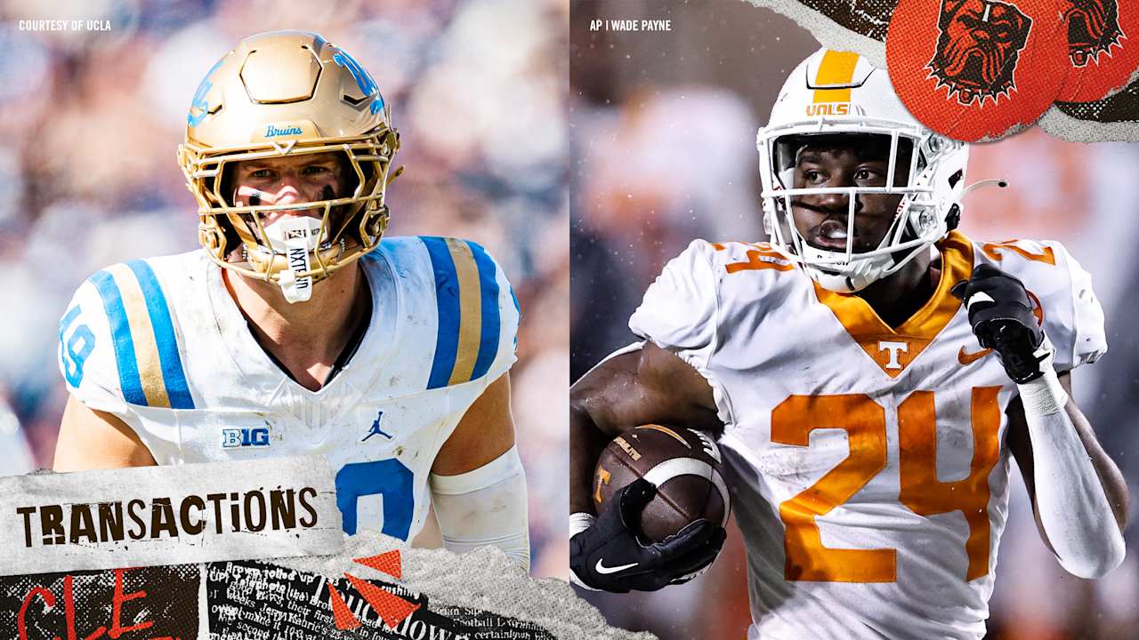 Browns sign two 2025 draft picks