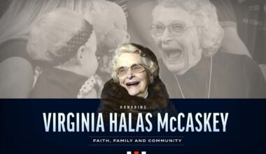 Honoring Mrs. McCaskey: Faith, Family and Community