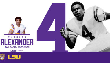 LSU to Retire Jersey of Football Great Charles Alexander – LSU