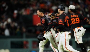 Wilmer Flores is the Giants' walk-off hero and MLB's RBI king