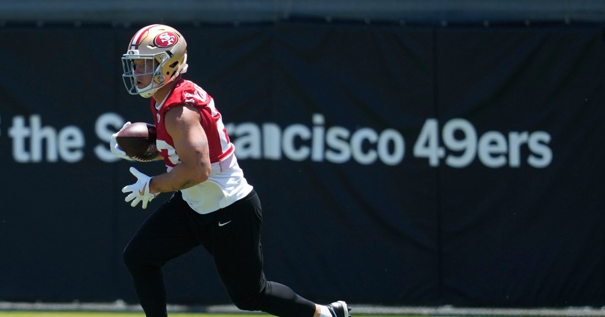 Christian McCaffrey, Fred Warner set tone for 49ers' first practice