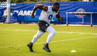 Rams outside linebacker Byron Young takes up pilates as part of offseason regiment, already noticing benefits