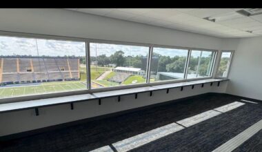 McNeese’s New Football Press Box in Lake Charles