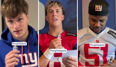 Watch New York Giant Rookies Butcher One Hudson Valley Town Name