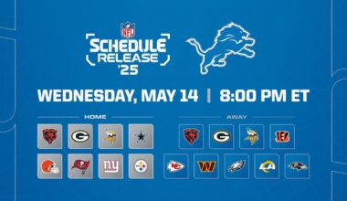 How to watch and follow the 2025 NFL schedule release