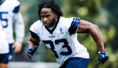 Javonte Williams feels like himself again, excited by Cowboys' playmakers