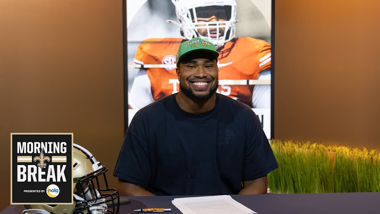 Saints lock in rookie deals ahead of the 2025 NFL schedule release