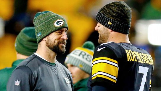 Steelers' Ben Roethlisberger Aaron Rodgers Steelers' Ben Roethlisberger Aaron Rodgers