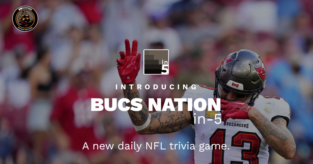 Your daily Bucs trivia game, Saturday edition