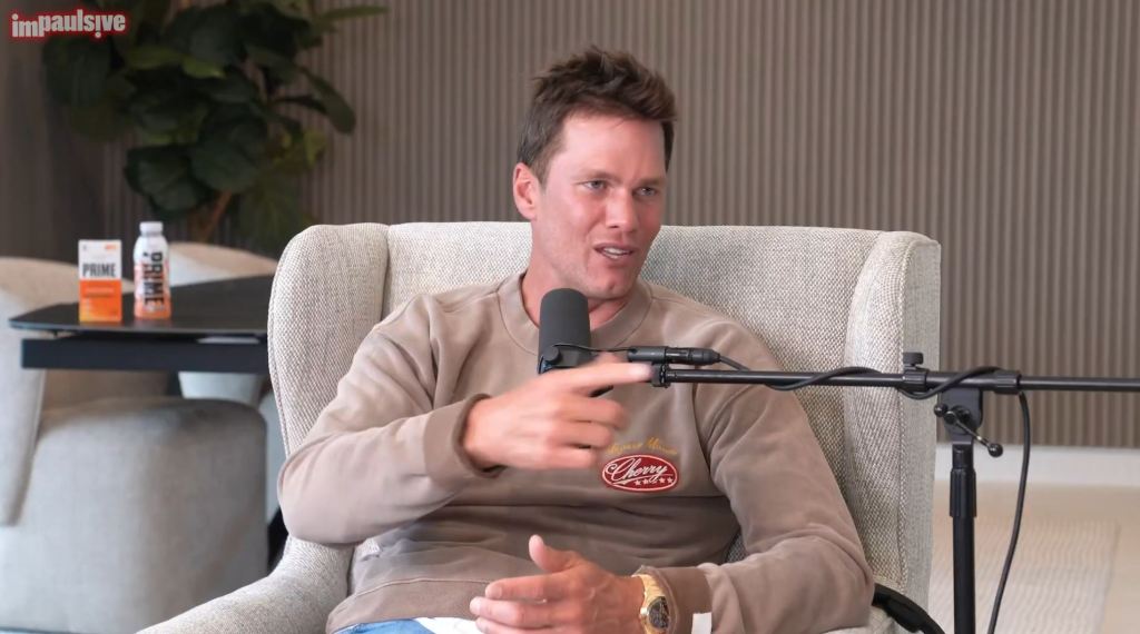 Tom Brady on the "Impaulsive" podcast.