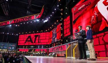 Savannah Christian coach, former Atlanta Falcon shares special draft moment with son