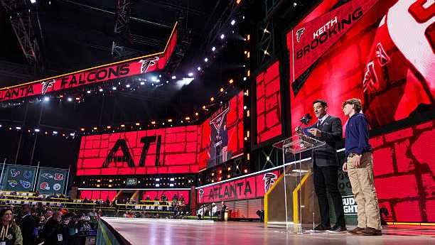 Savannah Christian coach, former Atlanta Falcon shares special draft moment with son