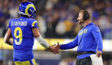 Rams' Sean McVay hoping Matthew Stafford plays 'a couple more years' 