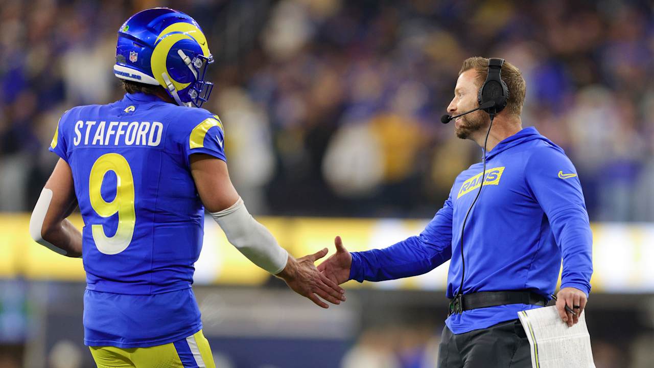 Rams' Sean McVay hoping Matthew Stafford plays 'a couple more years' 