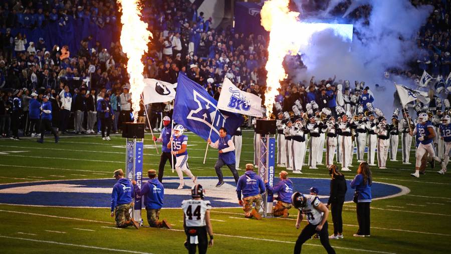 BYU Football, LaVell Edwards Stadium, Terrance Saryon...