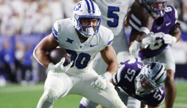 BYU Football, Sione Moa, Underclassmen, 2025 Season...