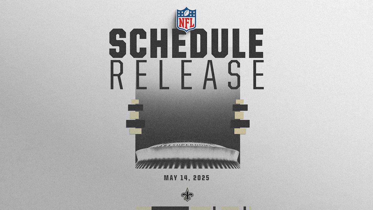 2025 NFL Schedule to be released on May 14