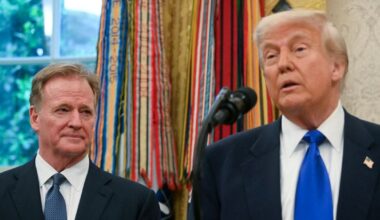 Roger Goodell Sucks Up to Trump with NFL Draft Announcement