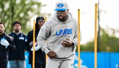 Detroit Lions Tashard Choice excited to reunite with Jahmyr Gibbs, Kelvin Sheppard