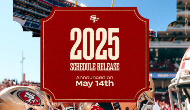 49ers 2025 Schedule To Be Released On May 14