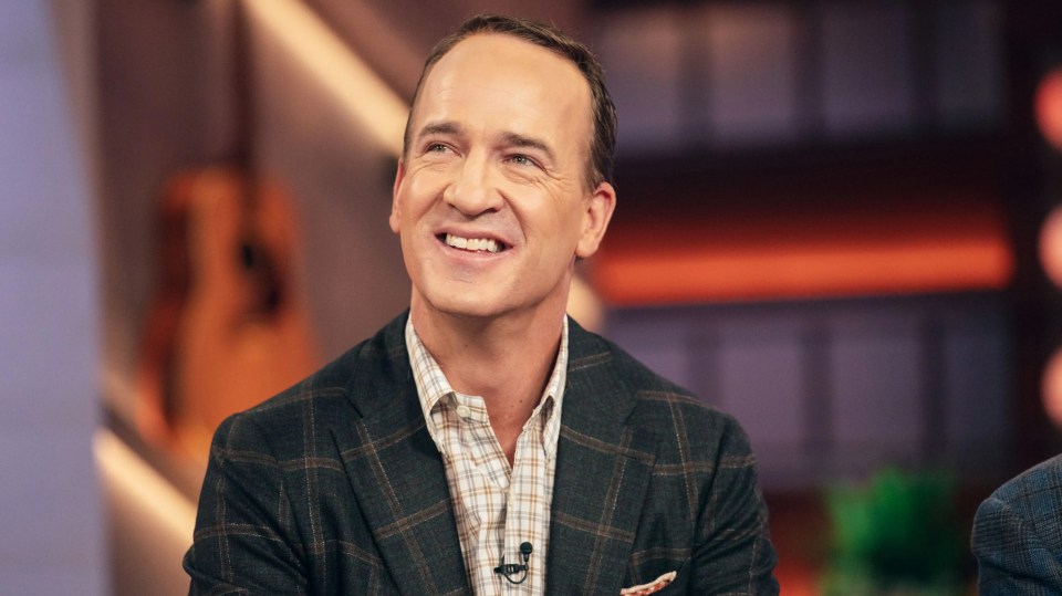 Peyton Manning on The Kelly Clarkson Show.