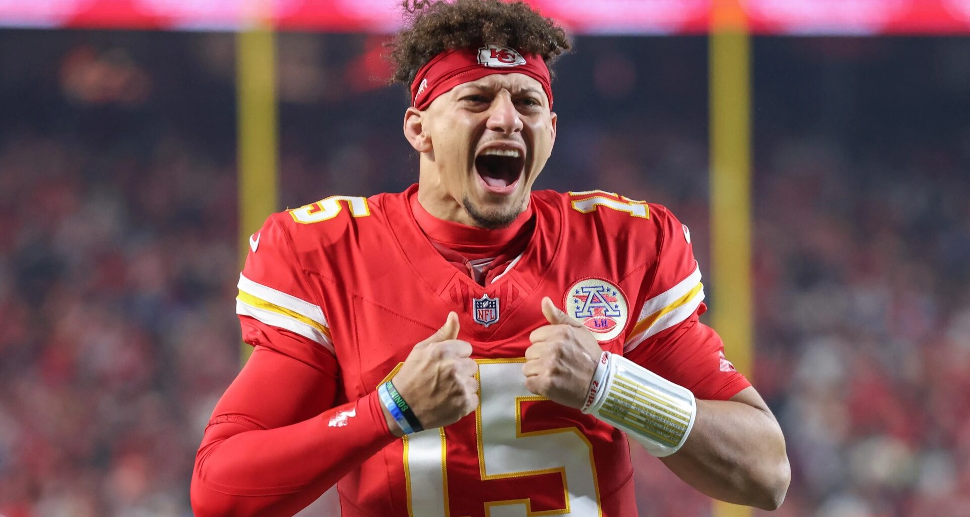 Patrick Mahomes sends 1-word message during Kansas City Chiefs offseason which leaves fans confused