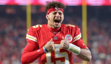 Patrick Mahomes sends 1-word message during Kansas City Chiefs offseason which leaves fans confused