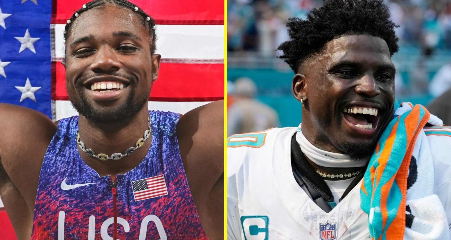 Decision on Tyreek Hill's Olympic dream that could force Noah Lyles to eat his words will be made in days