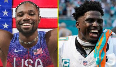 Decision on Tyreek Hill's Olympic dream that could force Noah Lyles to eat his words will be made in days