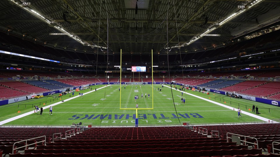 The Battlehawks occupy the Dome these days