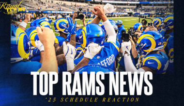 Top Rams News: Reactions to 2025 schedule