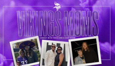 Vikings Moms Connect with Their Sons & Each Other