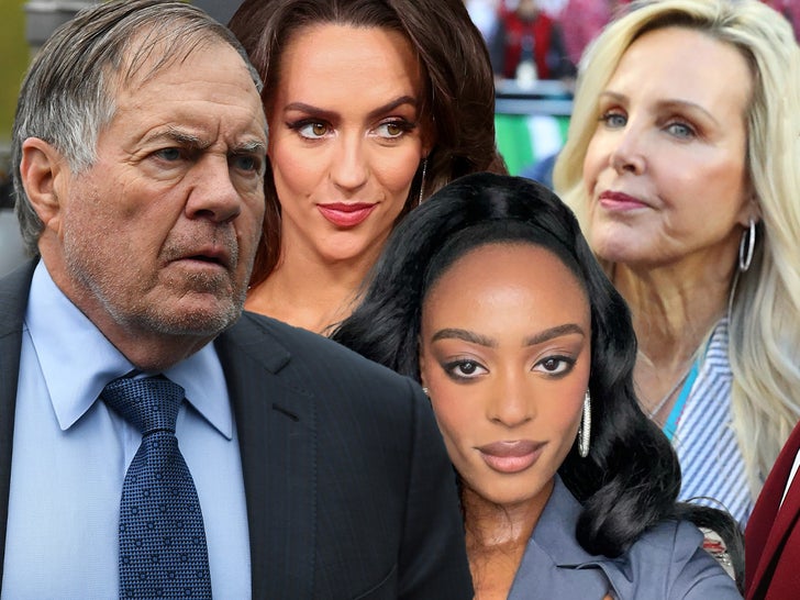 bill billichick jordon Hudson and Melissa Sapini Linda Holliday