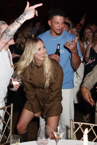 Alexander Tamargo/Getty Brittany Mahomes and Patrick Mahomes at a Miami F1 party on May 2