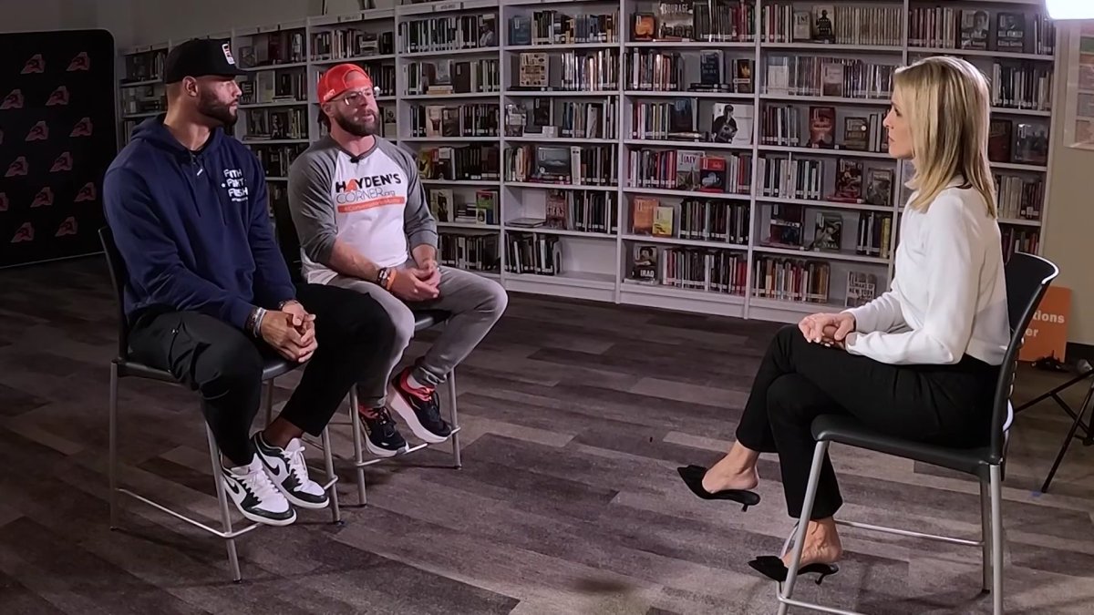 Dallas Cowboys Dak Prescott and North Texas father spread message of hope – NBC 5 Dallas-Fort Worth