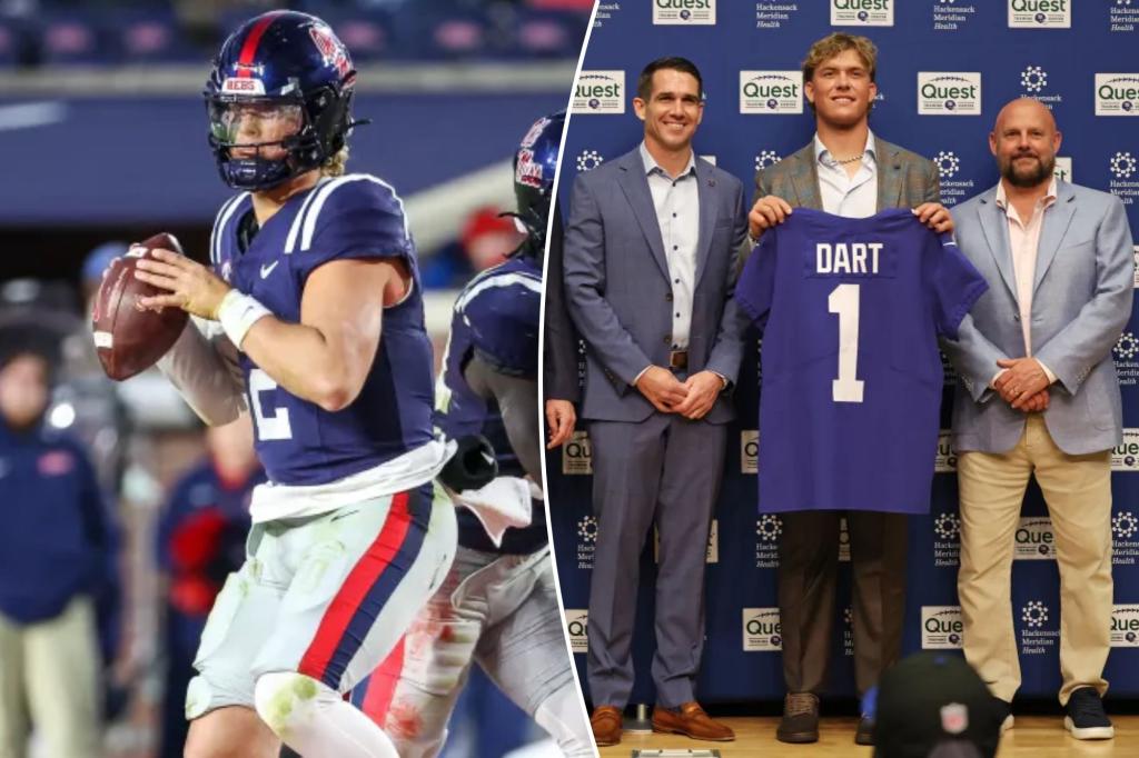 The Jaxson Dart 'leadership' moment that impressed Giants