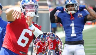 Jaxson Dart, Malik Nabers will be 'electric' for Giants: Tre Harris
