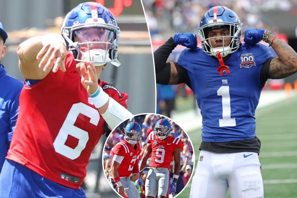 Jaxson Dart, Malik Nabers will be 'electric' for Giants: Tre Harris