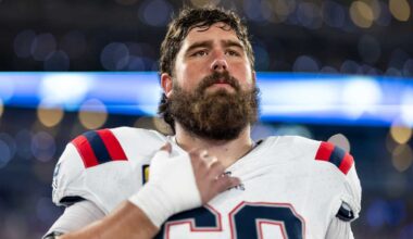 Longtime Patriots center David Andrews to retire from NFL
