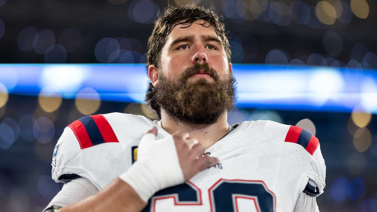 Longtime Patriots center David Andrews to retire from NFL